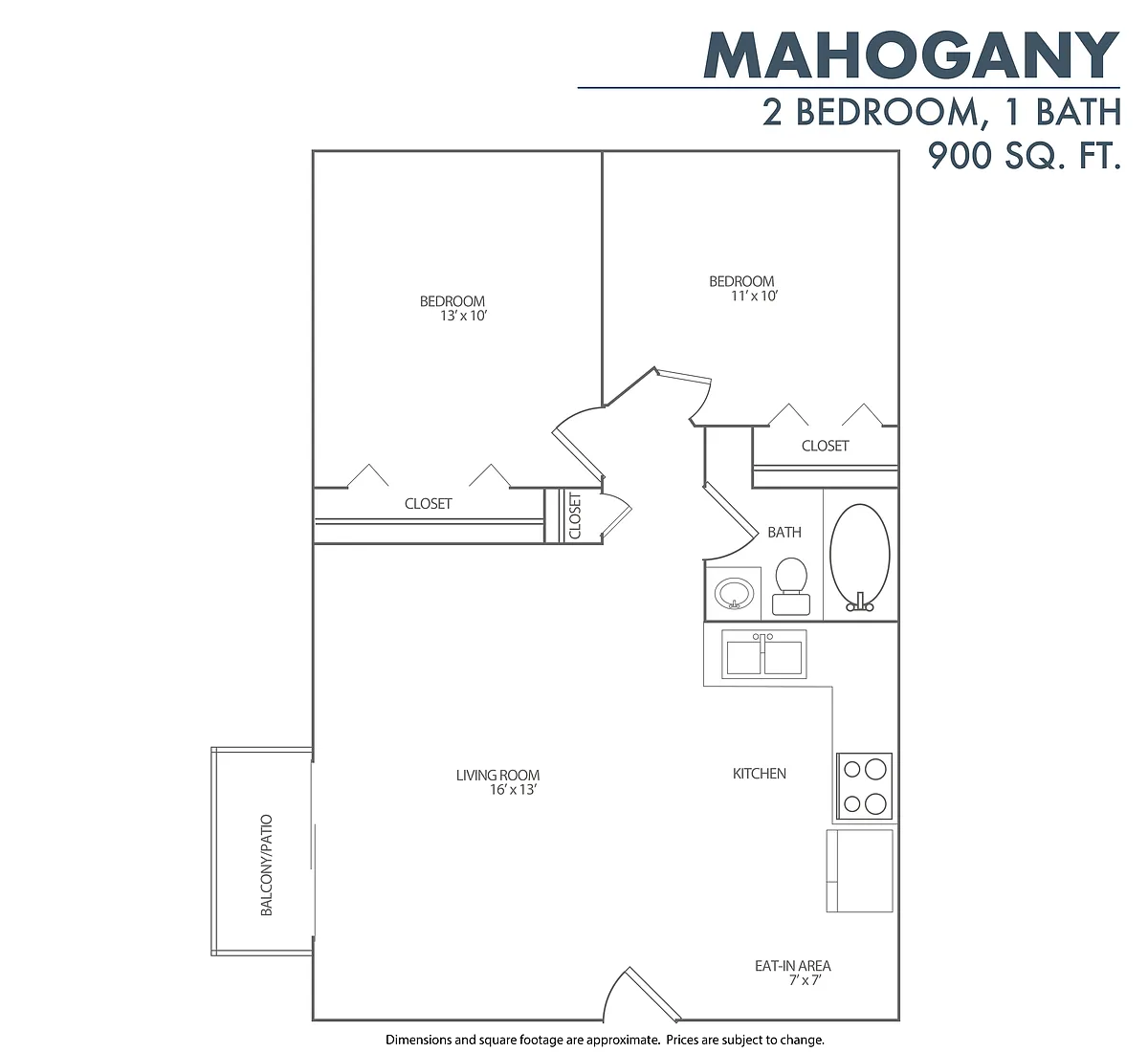 Floor plan Mahogany