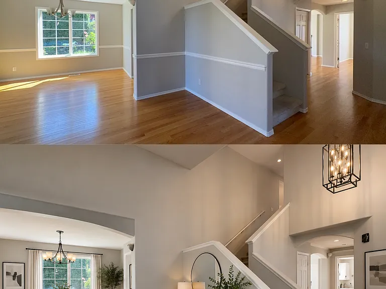 Entryway and Dining Room