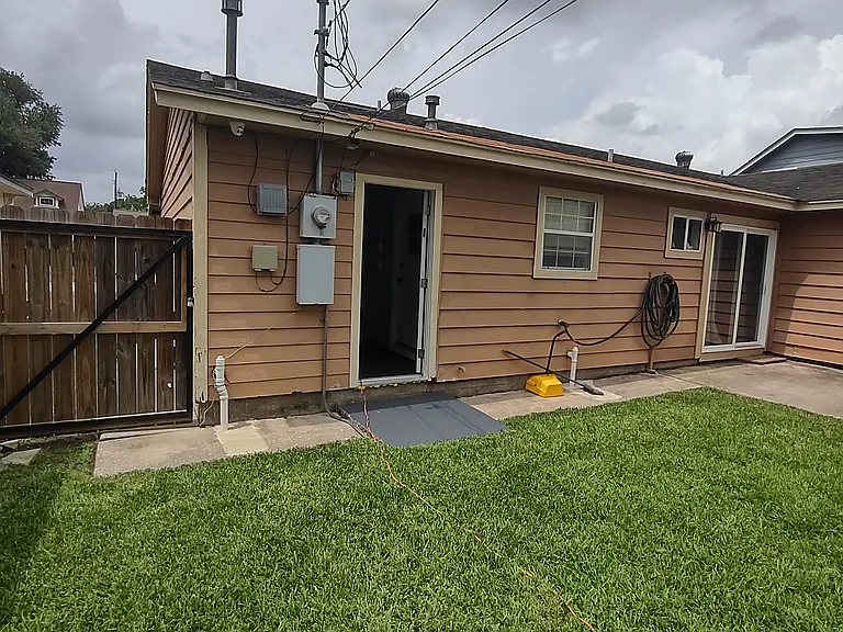 Back of the house