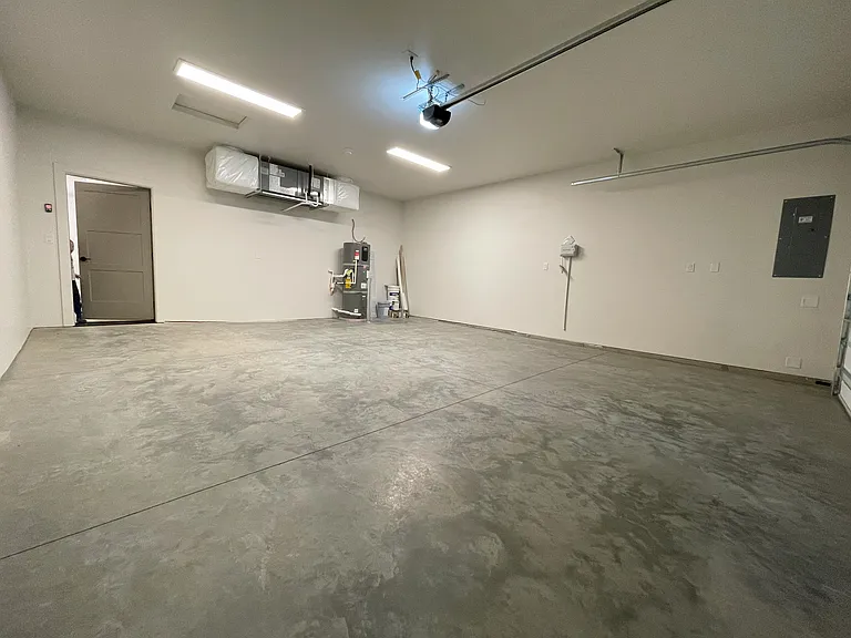 Large 2 car garage