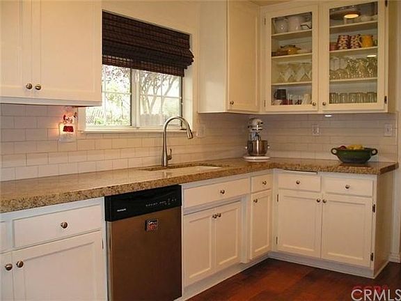 Another view of the kitchen.  Look at all of that storage space!