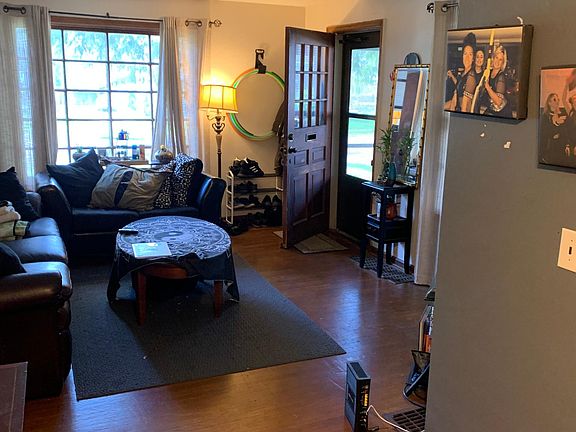 Occupied living room