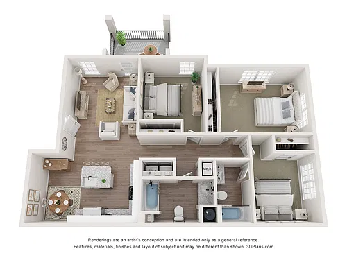 Floor plan C1