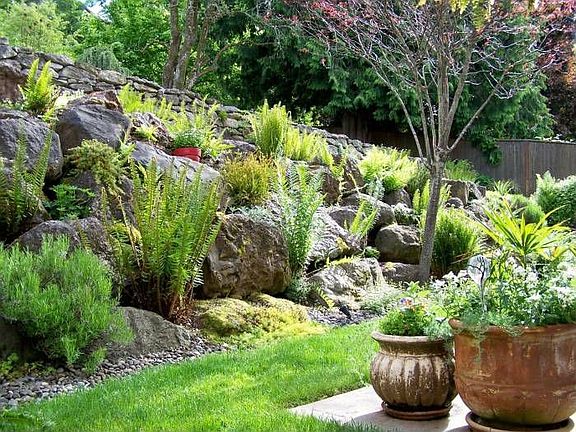 Gorgeous Terraced Yard!
