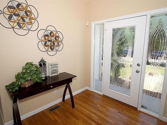 Check out that custom front door!