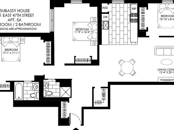 2nd image of 301 E 47th St APT 5A