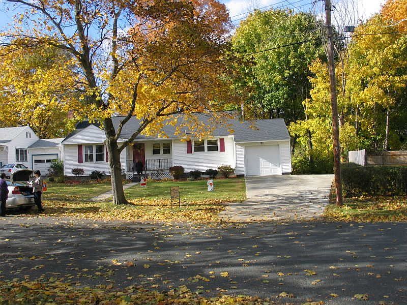 From Street - notice concrete driveway