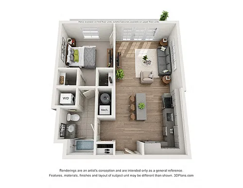 Floor plan A1
