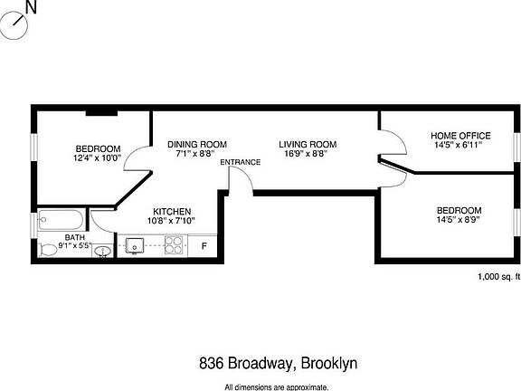 2nd image of 836 Broadway #2A