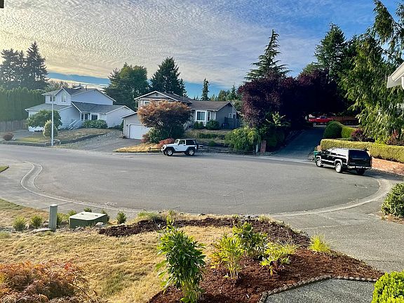View from the front door and porch