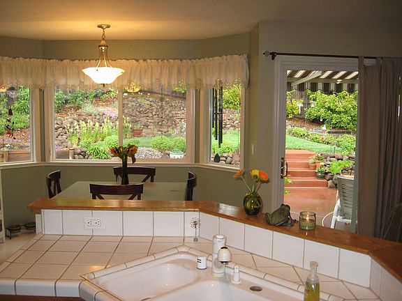 View from Kitchen sink