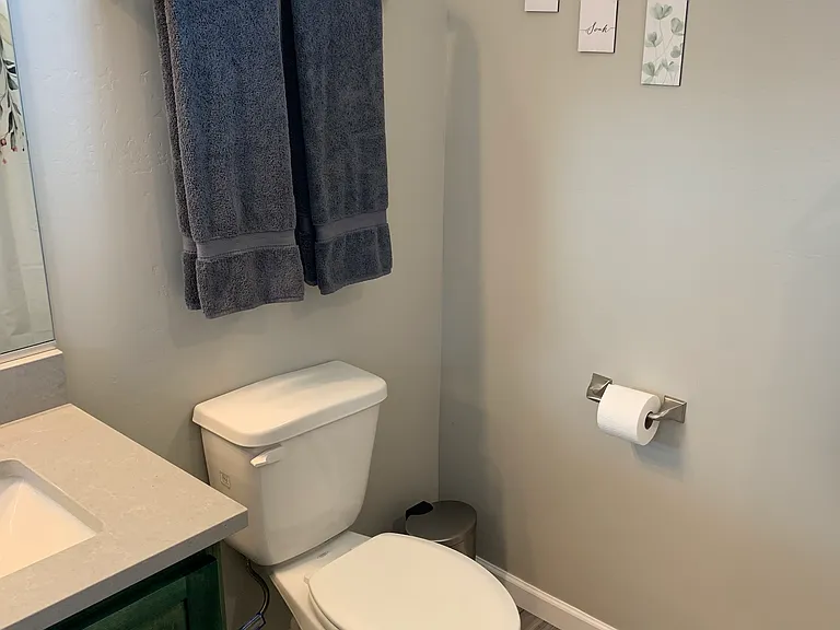 Another view of the full bath.