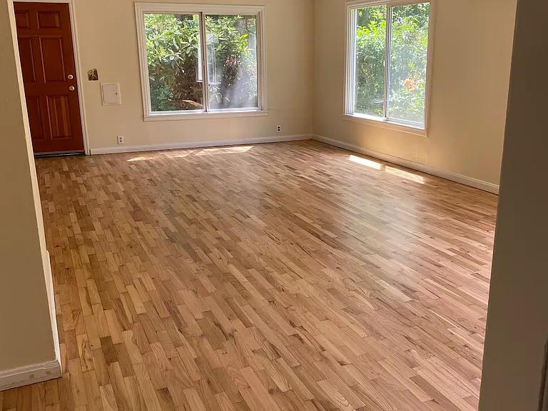 All interior surfaces have been freshly painted.