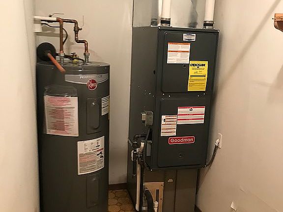 Water heater, furnace