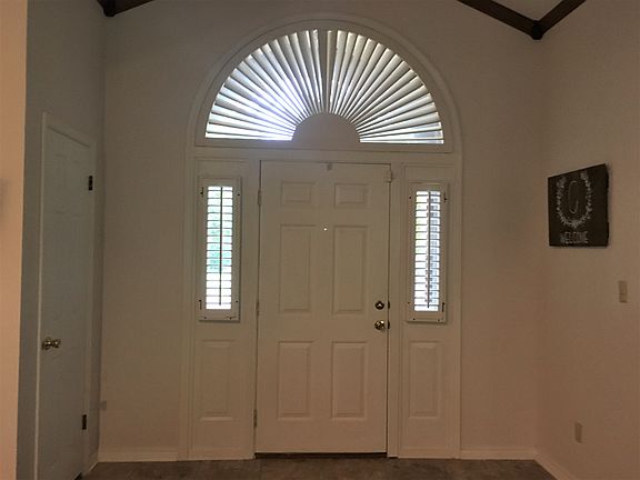 Front entry from inside