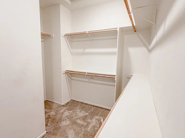 Primary Suite HUGE walk in closet!