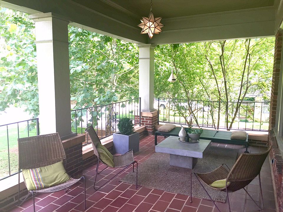 Welcoming front porch