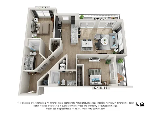 Floor plan B2