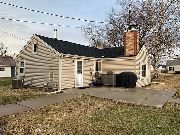 New patio, siding, roof