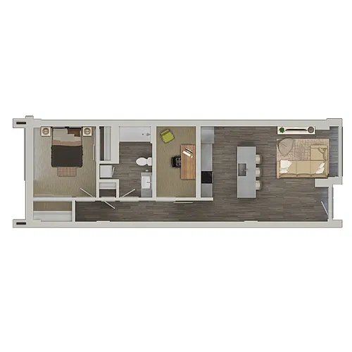Floor plan A13