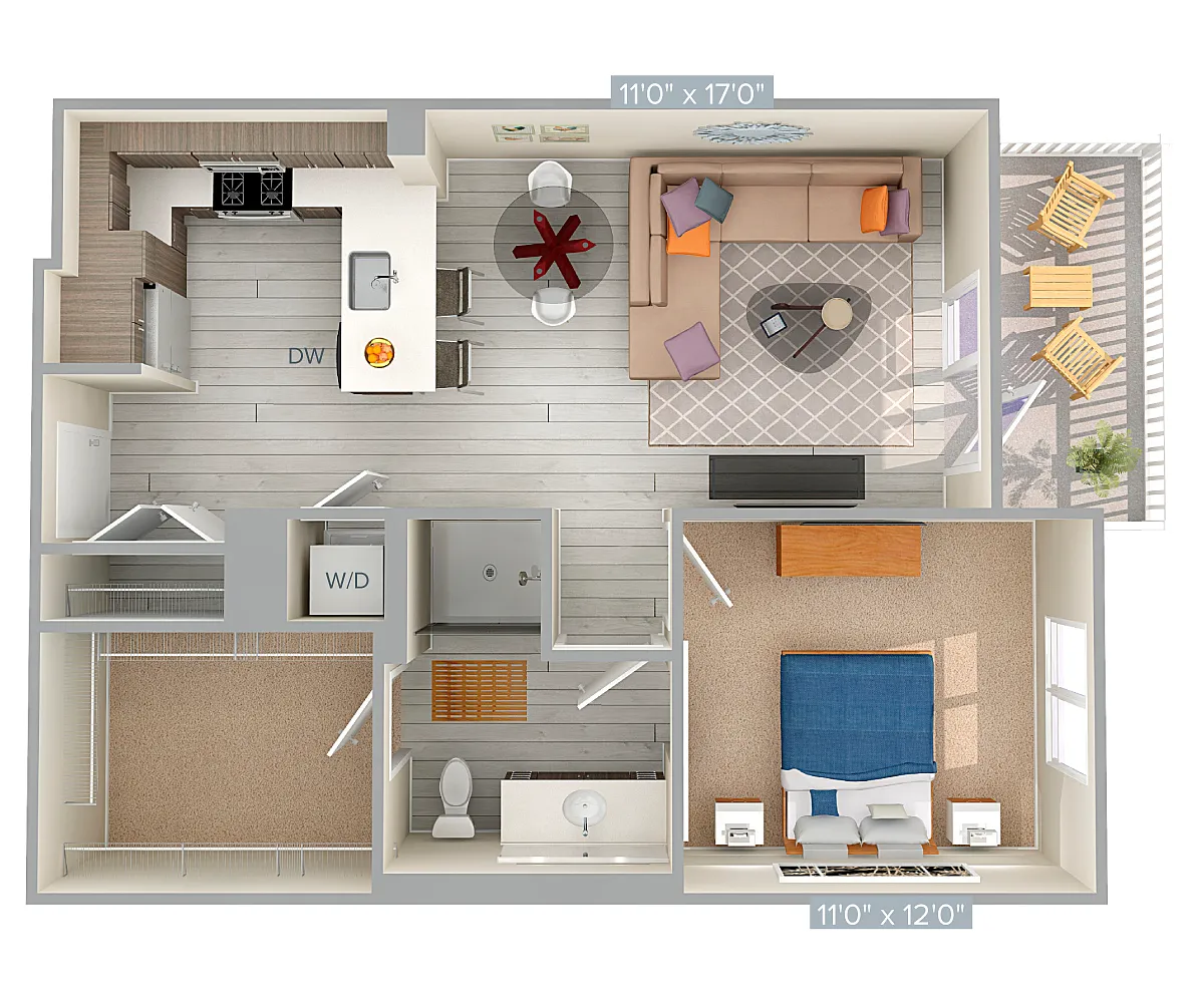 Floor plan A3-732