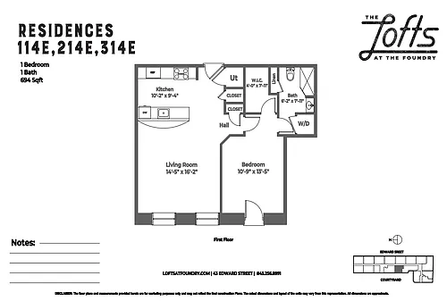 Floor plan 114E