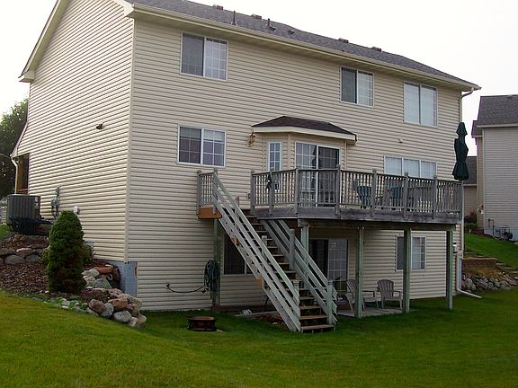 Rear view from Northwest