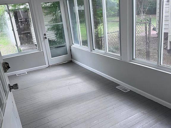 The air controlled sun room is a bonus room that can be used for multiple purposes.