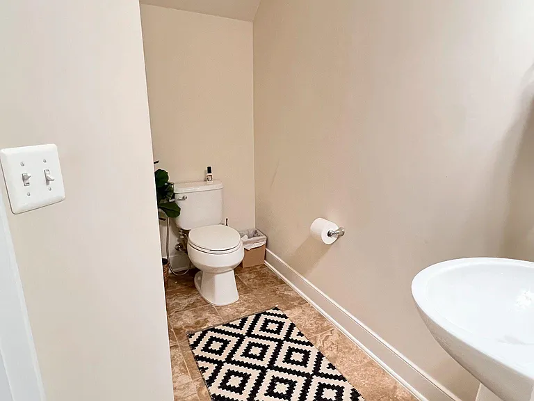 basement half bathroom