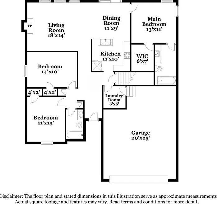3 bed, 2.0 bath, 2225 sqft, $2,385 — Photo 2