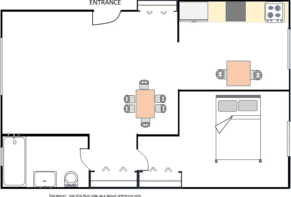 1 bed, 645 sqft, $1,750 — Photo 4