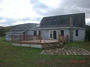 Rear, deck in foreground