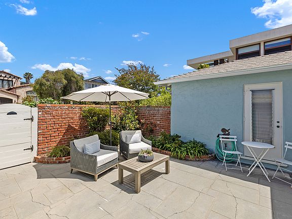 Spacious inner courtyard.