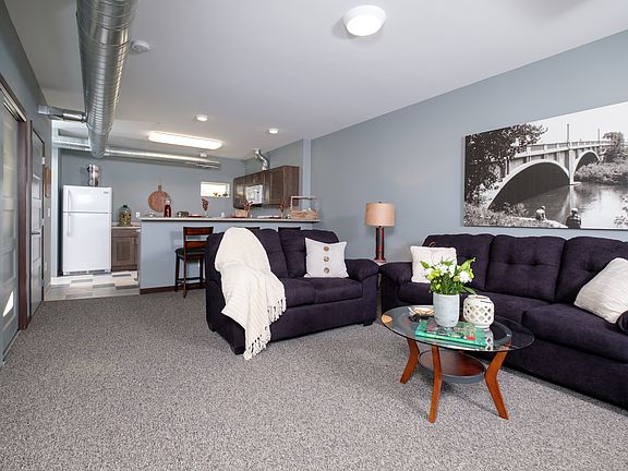 A typical living room.