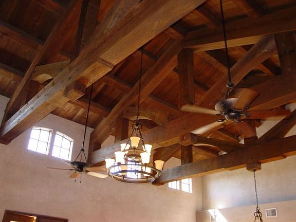 Timbers reminiscent of Aspen, or a Bavarian lodge.