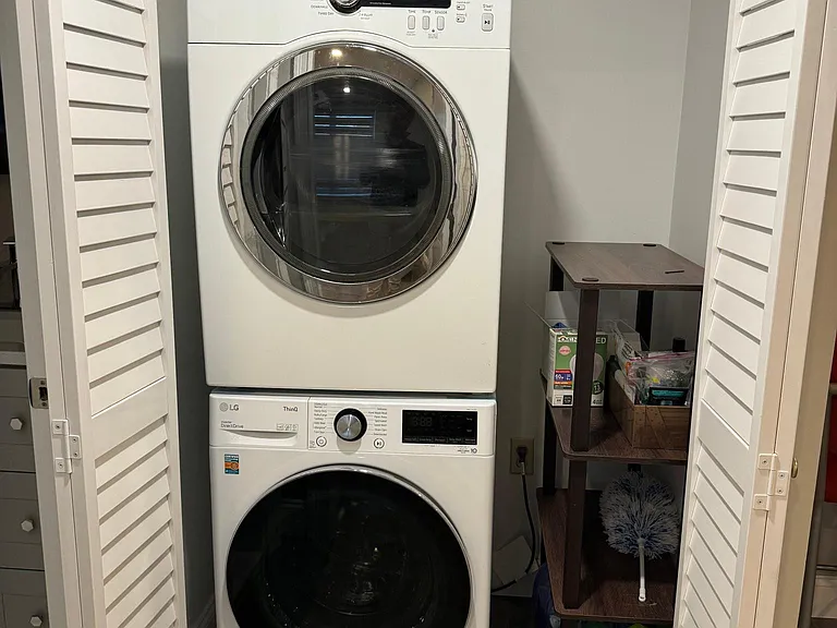 Laundry closet