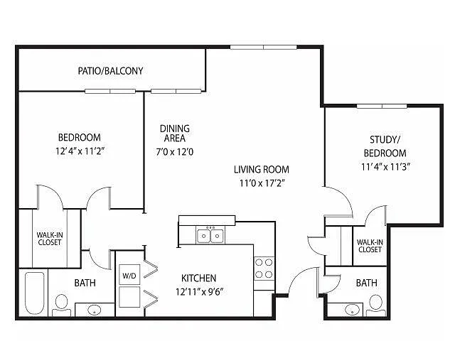 Floor plan Minnehaha