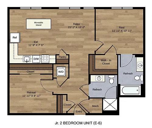 Floor plan E-6
