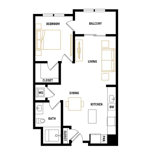 Floor plan A1