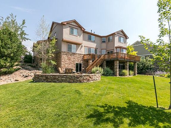 Large, flat, fenced in back yard