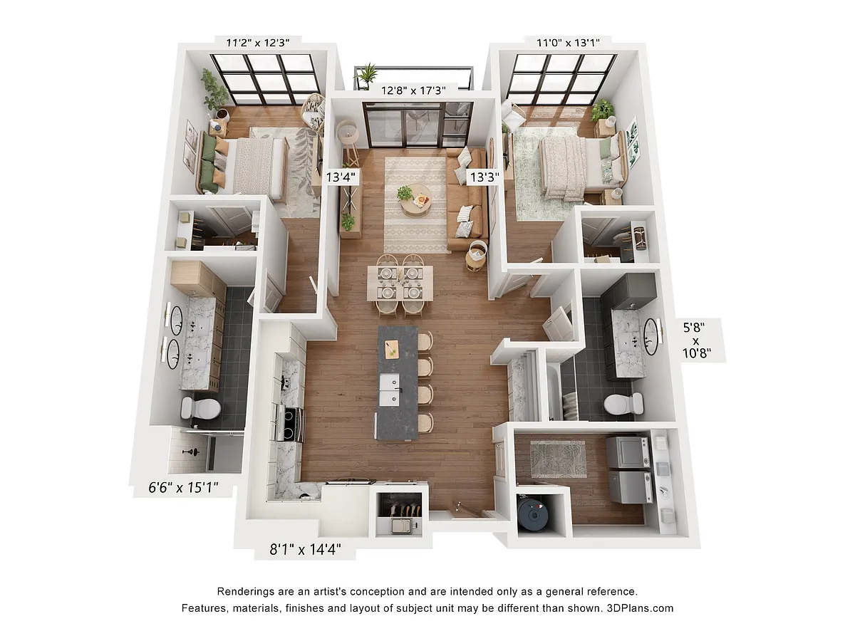 Floor plan B1.A
