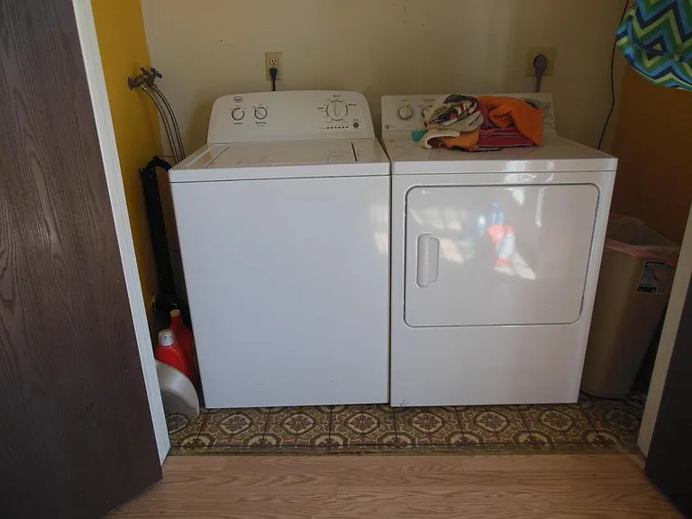washer and dryer