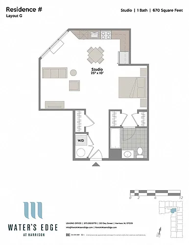 Floor plan Layout G
