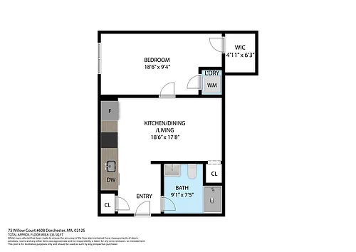 Floor plan 608 - SB