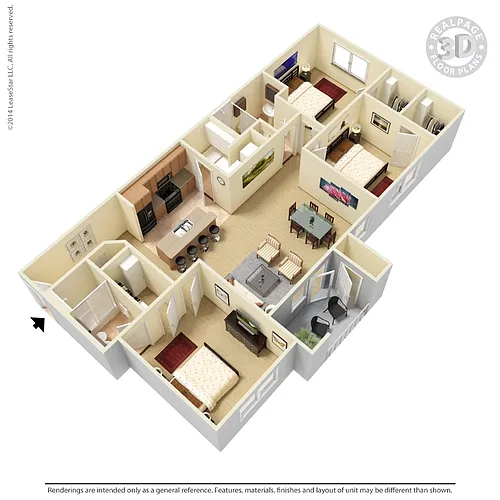 Floor plan The Bella Vista