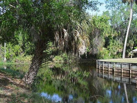 Canal view on one side