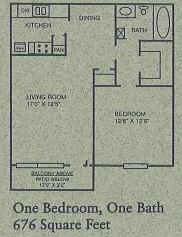 1 bed/1 bath 1 bed/1 bath