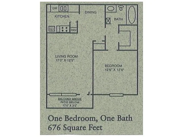 Floor plan 1-1A CLASSIC