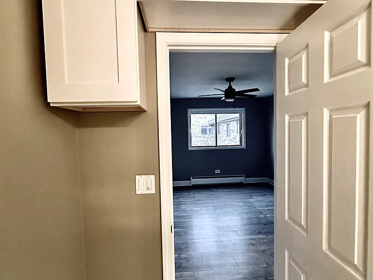 Half bathroom extra storage