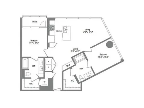 Floor plan B3